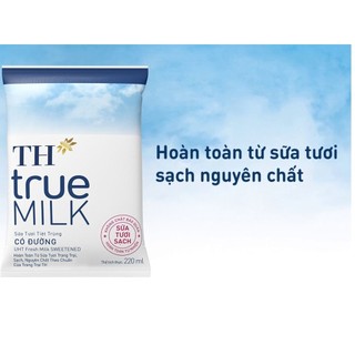 Sữa túi TH True milk 220ml
