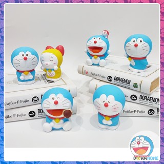 Mô hình Doraemon Doremon Dorami 6 mẫu cute chính hãng Bandai series Doraemon Mascot cao 6cm QT0053