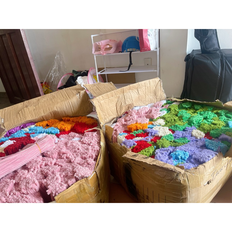 Kẽm Nhung, Kẽm Lông làm nụ tầm xuân, trang trí, đồ handmade