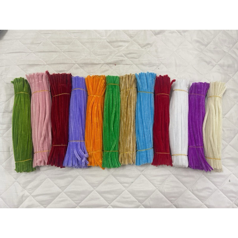 Kẽm Nhung, Kẽm Lông làm nụ tầm xuân, trang trí, đồ handmade