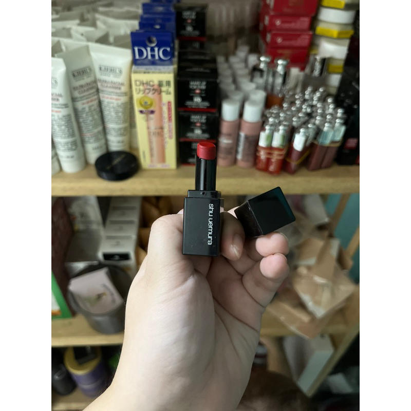 Son SHU 163 Mini vỏ đen - unbox code 12/2021 date 12/2024