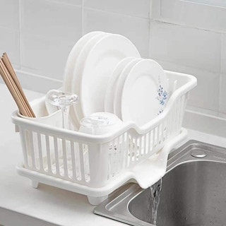 Rổ úp chén bát có khay hứng