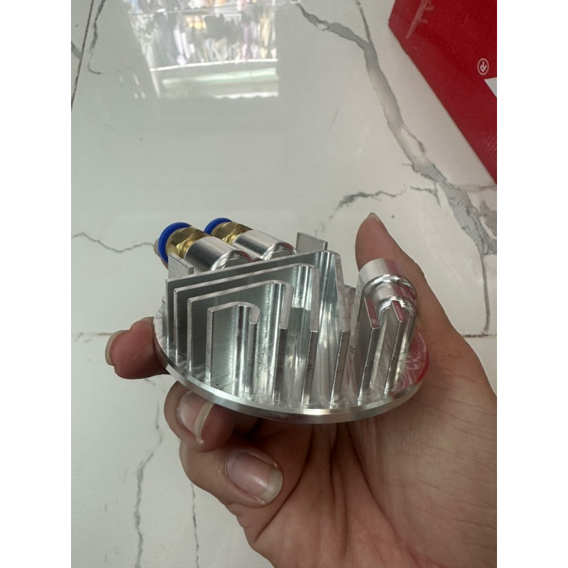 NẮP TRÒN CNC WAVE DREAM 2 VAL 4VAL 2 THÔNG HƠI FI & XĂNG CƠ