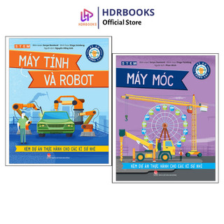 Sách kĩ sư tương lai - stem - năng lượng, máy móc , máy tính và robot , vật liệu , giao thông vận tải