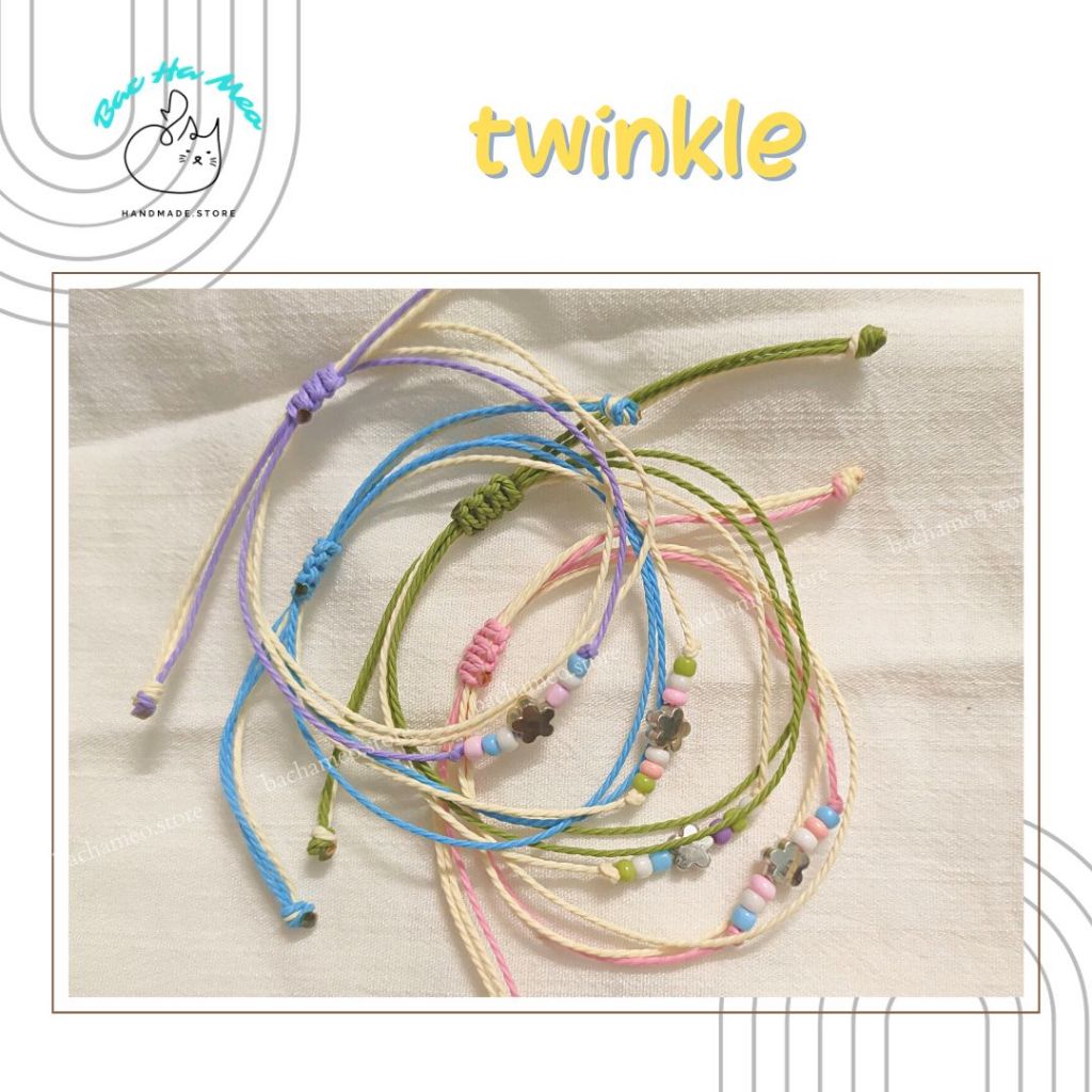 Vòng waterproof - Twinkle - Vòng tay / vòng chân waterproof - Bac Ha Meo Store