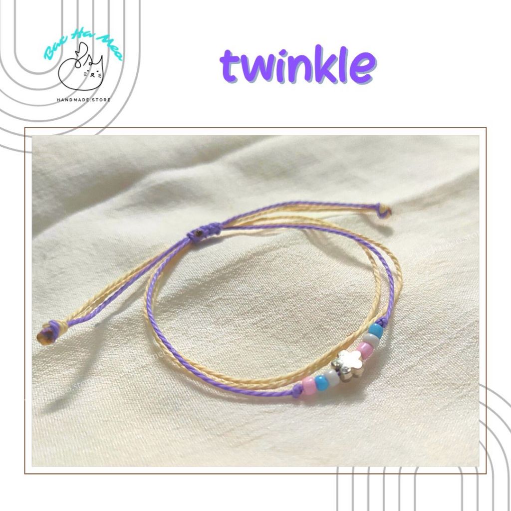 Vòng waterproof - Twinkle - Vòng tay / vòng chân waterproof - Bac Ha Meo Store