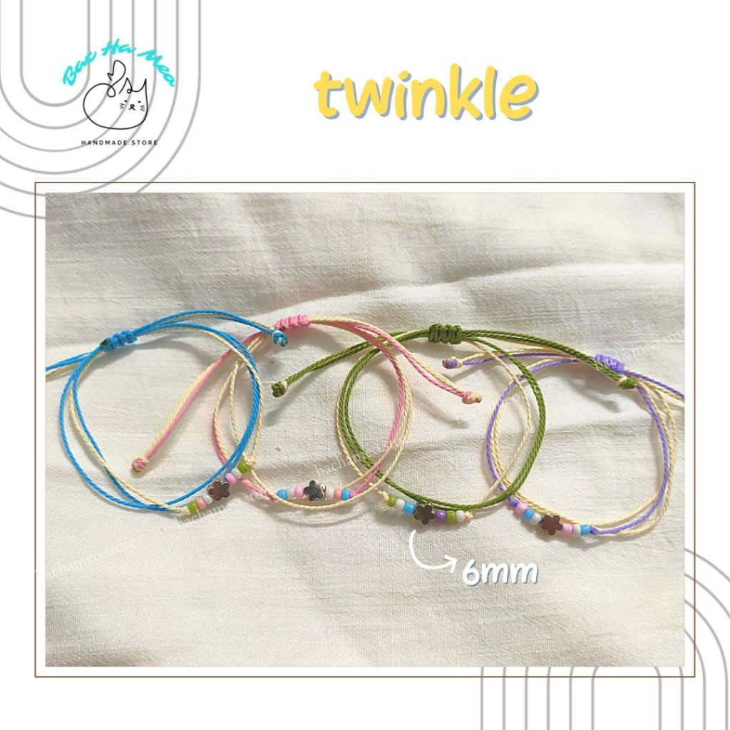 Vòng waterproof - Twinkle - Vòng tay / vòng chân waterproof - Bac Ha Meo Store