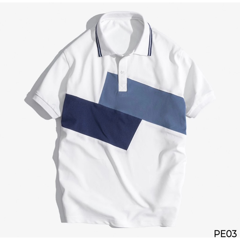 PASS Áo Polo AVIANO Tay Ngắn Phối Màu Thời Trang, Áo Polo Nam Chất Poly Thấm Hút Mồ Hôi 5 Kiểu