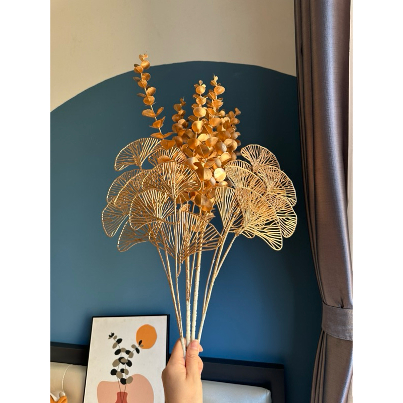 Cành đào đông  có 12 nhánh cao cấp, phụ kiện tết và trang trí nhà cửa