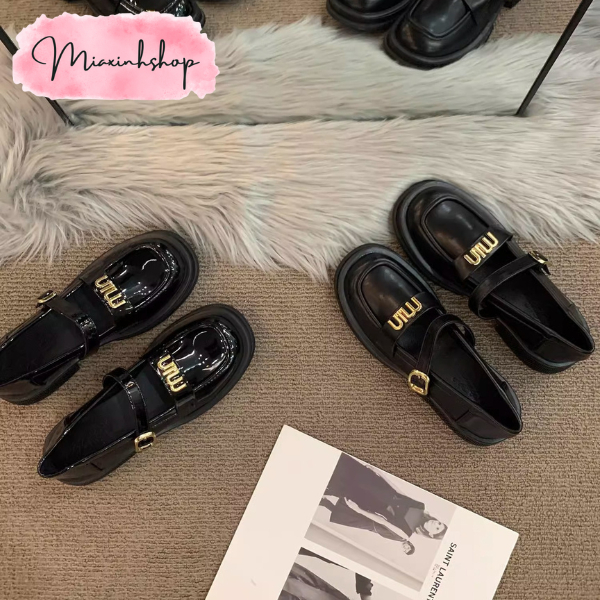 Giày búp bê Miu quai ngang đế thấp LOẠI 1 FULL HỘP siêu xinh