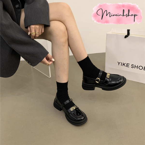 Giày búp bê Miu quai ngang đế thấp LOẠI 1 FULL HỘP siêu xinh
