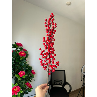 Cành lựu giả 7 quả cao 85cm