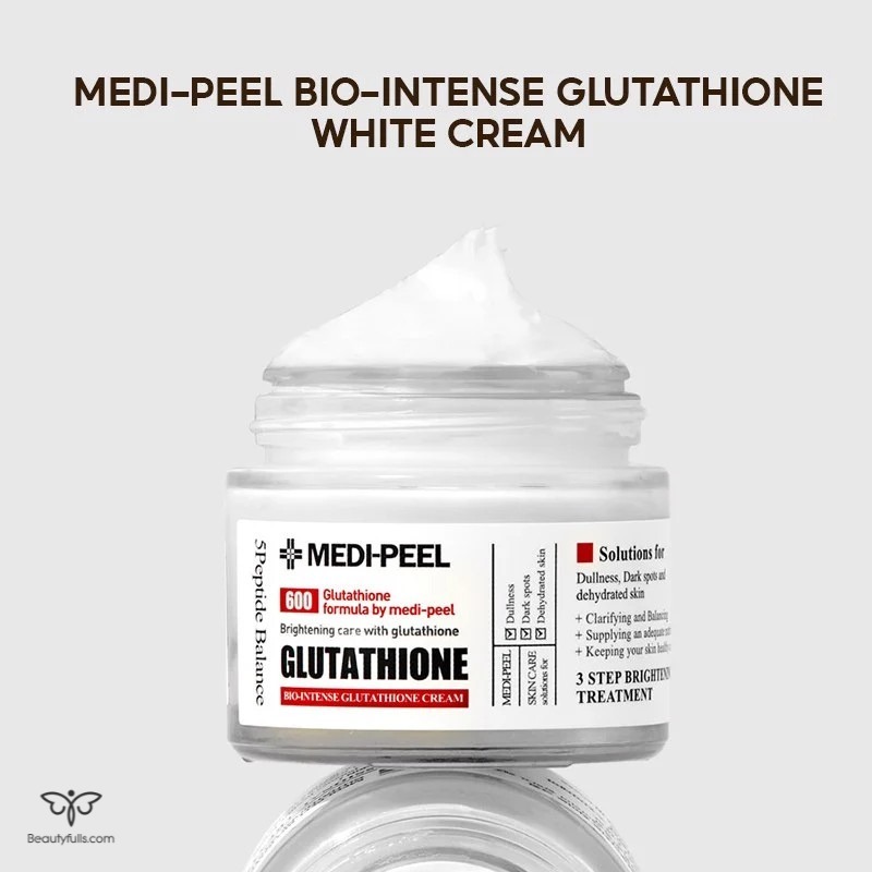 Combo Serum Và Kem Dưỡng Dưỡng Trắng MEDIPEEL Glutathione 600 White