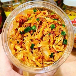 Muối tép sấy hành phi hộp 200gr giòn rụm thơm ngon