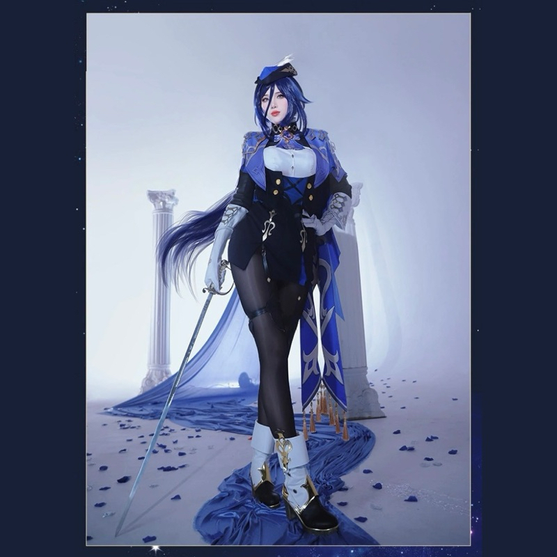 [Order 7-10 Ngày] Trang Phục Hoá Trang Clorinde (Genshin Impact)(Cosplay)