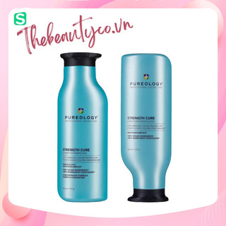 Dầu gội và dầu xả Pureology Strength Cure Shampoo & Conditioner