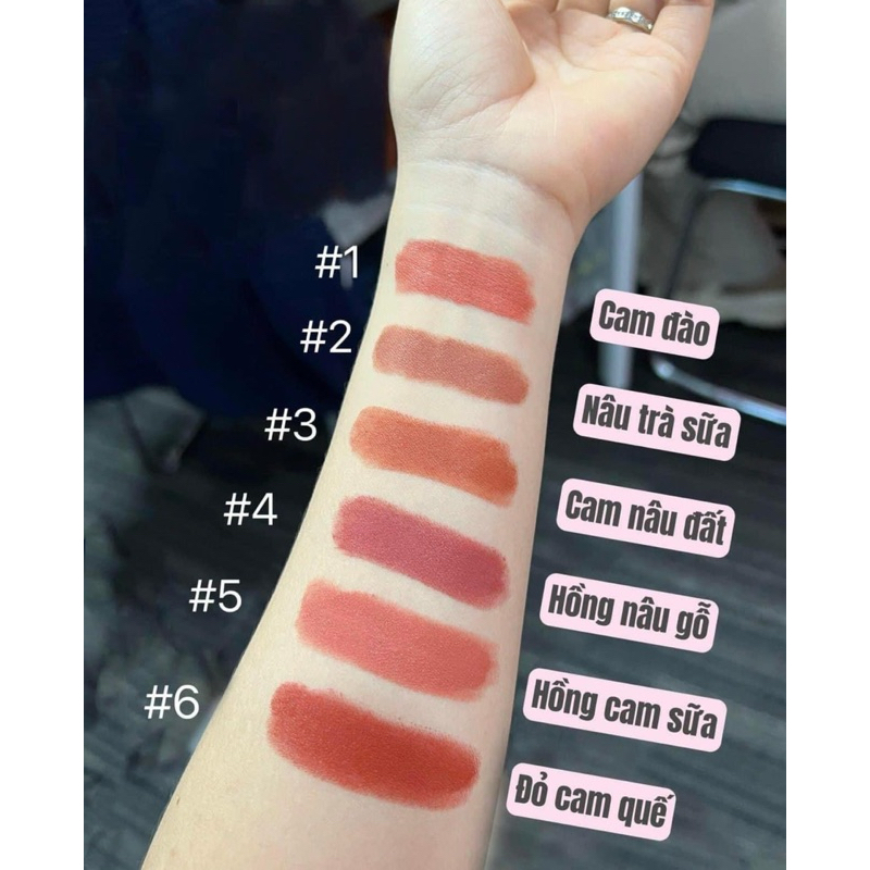 Sét Son M.O.I 3 Cây Và 6 Cây + Tặng Kèm Túi