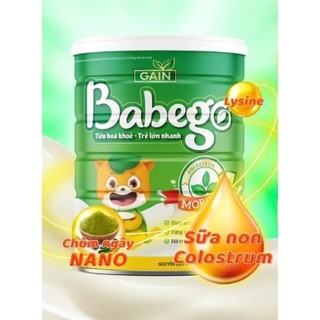 Sữa babego số 2, combo 2 lon 800g date 2026 cho bé từ 12 - 36 tháng