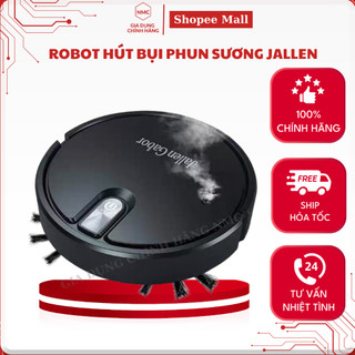 Robot Hút Bụi Lau Nhà Phun Sương Jalien Gabor BH 36ThángThông Minh Thế Hệ Thứ 3 Với Hai Chế Độ Lau Khô Và Ứớt