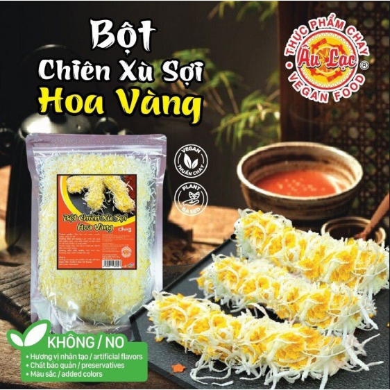 Bột Chiên Xù Sợi Hoa Vàng Âu Lạc 200g