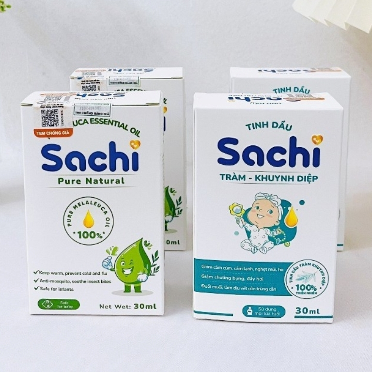 Tinh Dầu Tràm Nguyên Chất Sachi 30ml / Tinh Dầu Tràm Khuynh Diệp Sachi 30ml