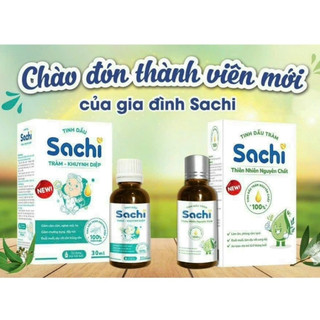 Tinh dầu tràm nguyên chất sachi 30ml / tinh dầu tràm khuynh diệp sachi 30ml shc