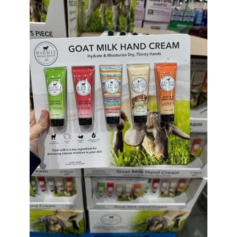 Kem dưỡng ẩm da tay Dionis Goat Milk Hand Cream 28g- tinh chất sữa dê 𝐔𝐒𝐀
