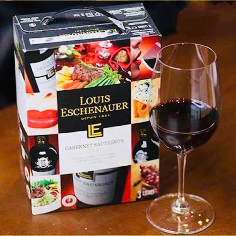 Vang bịch Louis Eschenauer bịch 3L