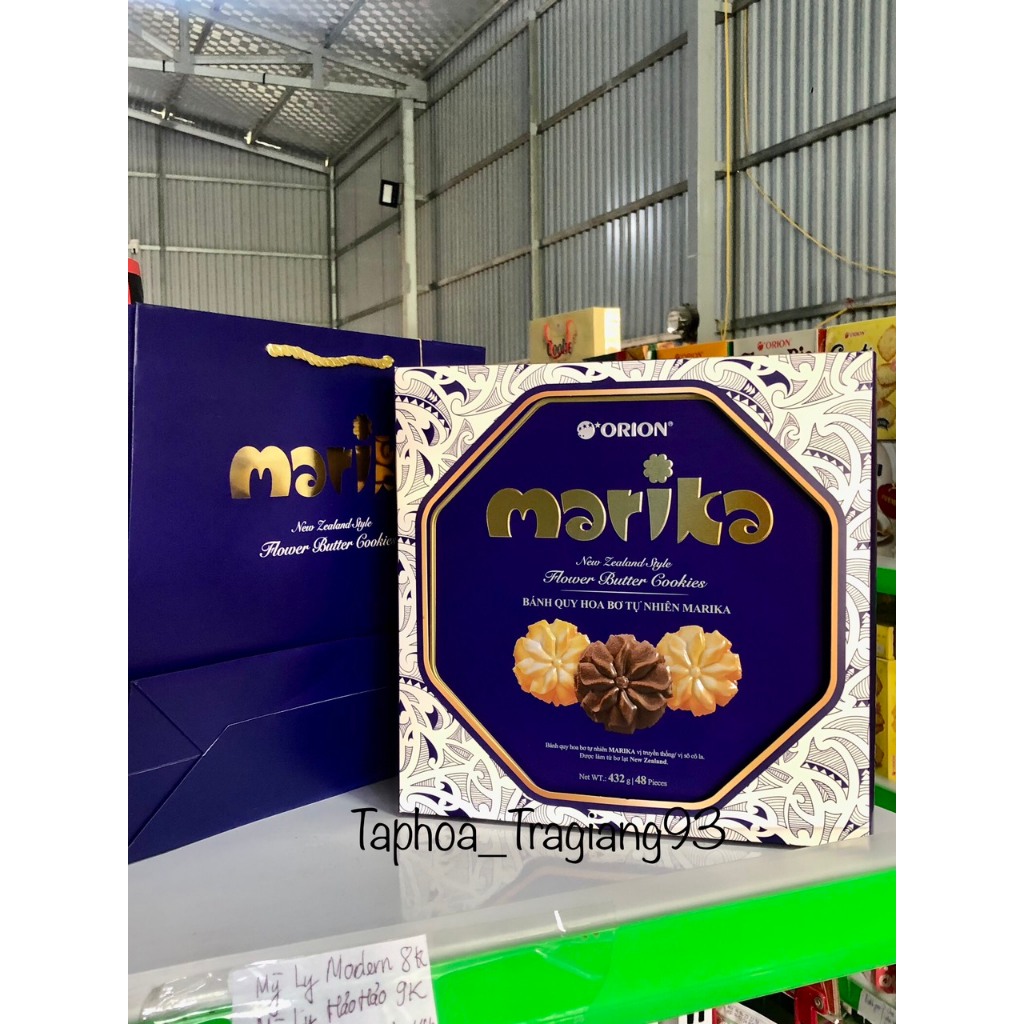 Bánh Quy Hoa Marika Bơ Tươi 480G Orion