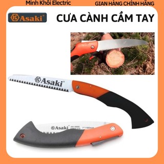 Cưa gấp cắt cành Asaki AK-8800,AK-8802,cưa gỗ xếp gọn Asaki,cưa gỗ mini,cưa cành cầm tay,cưa cành mini Asaki,cưa cắt