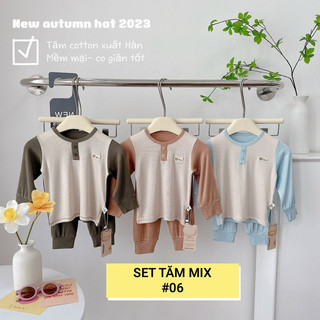 SET 3 BỘ TĂM XUẤT HÀN CHO BÉ