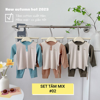 SET 3 BỘ TĂM XUẤT HÀN CHO BÉ