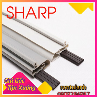 Ron cửa của tủ lạnh sharp model sj-217p-sl