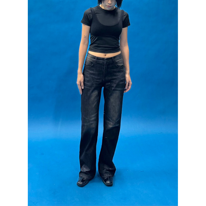 QUẦN JEANS BLACK&BROWN COWBOY PAINT