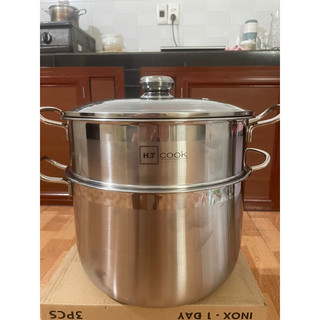 Nồi hấp H.T Cook xửng 2 tầng  size  28cm