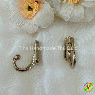 Móc treo đồng - móc treo inox - hook treo đồ - bản lề nhỏ làm đồ handmade - móc treo hình - khoen gắn khung ảnh