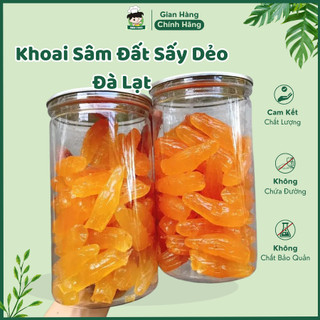 ✅ Khoai Sâm Đất Sấy Dẻo Đà Lạt Không Đường, Không Chứa Chất Bảo Quản Thơm Ngon Giảm Cân Tốt Cho Sức Khỏe