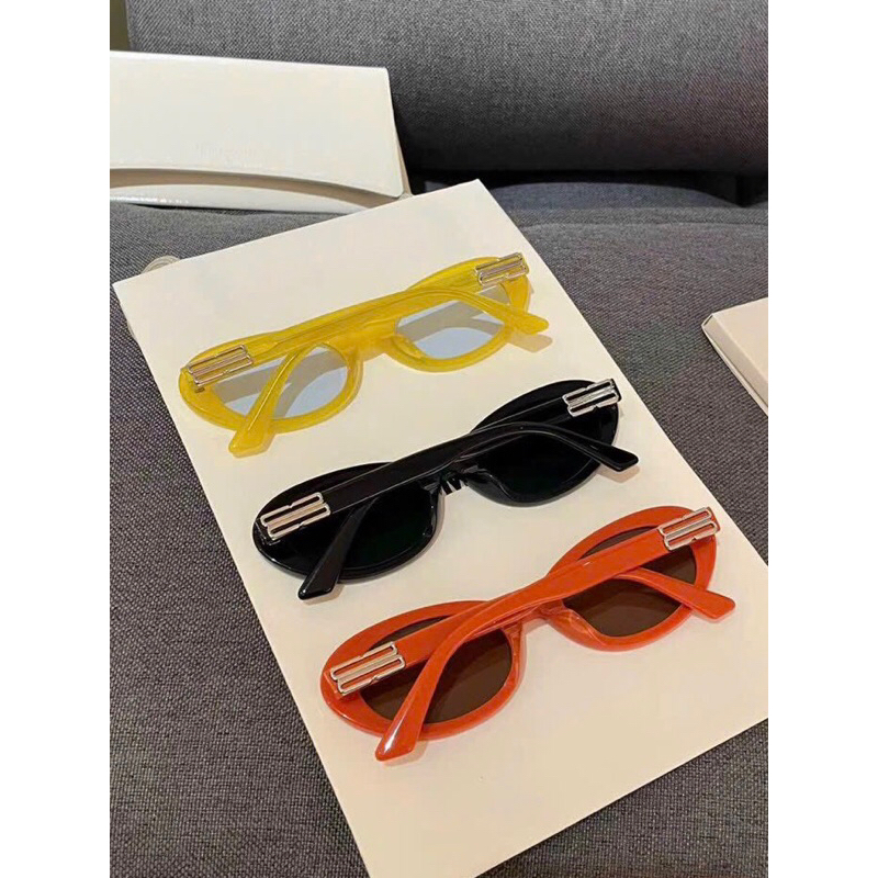 KÍNH Thời Trang Unisex GM JEANS NHỎ OVAN TRÒN XẾCH