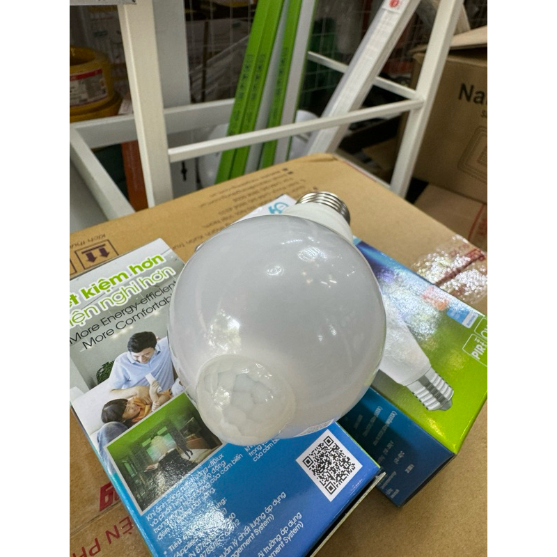 Bóng Đèn cảm biến chuyển động ánh sáng Rạng Đông A60.PIR/9W, hàng chính hãng bảo hành 2 năm