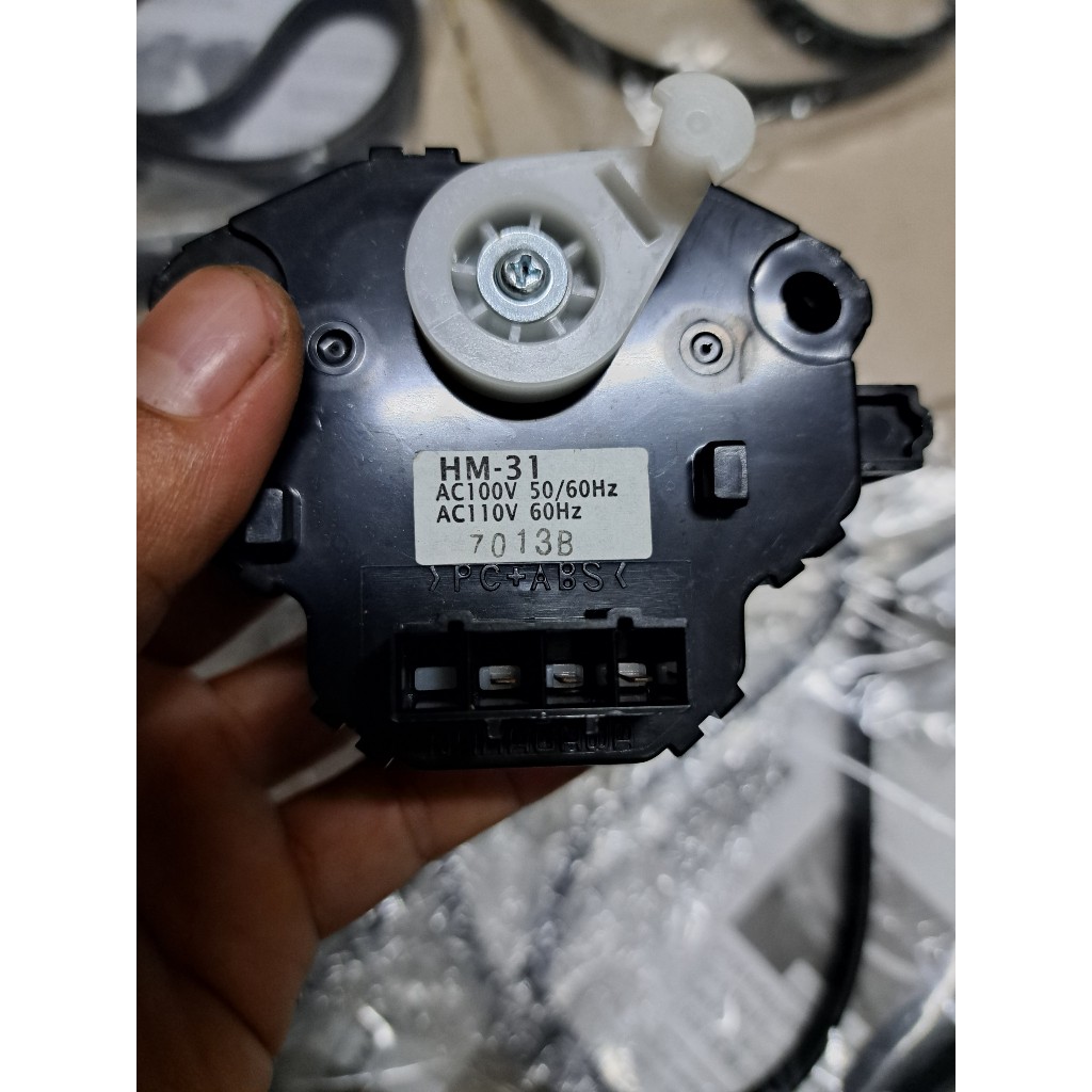 VAN KÉO XẢ HM36 3 DÂY - ĐIỆN 100V AC. CHO MÁY GIẶT NỘI ĐỊA NHẬT