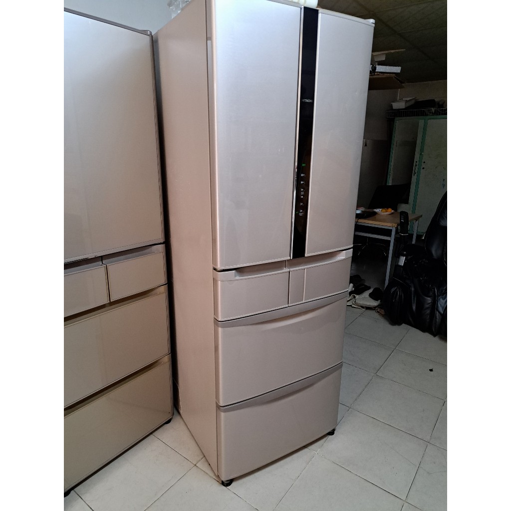 TỦ LẠNH HITACHI NỘI ĐỊA NHẬT HÚT CHÂN KHÔNG. MODEL R-F440 ĐIỆN 100V