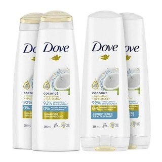 Dầu gội/ xả dưỡng ẩm hương dừa Dove Nourishing Secrets Shampoo/Conditioner Coconut & Hydration 355ml (Mỹ)
