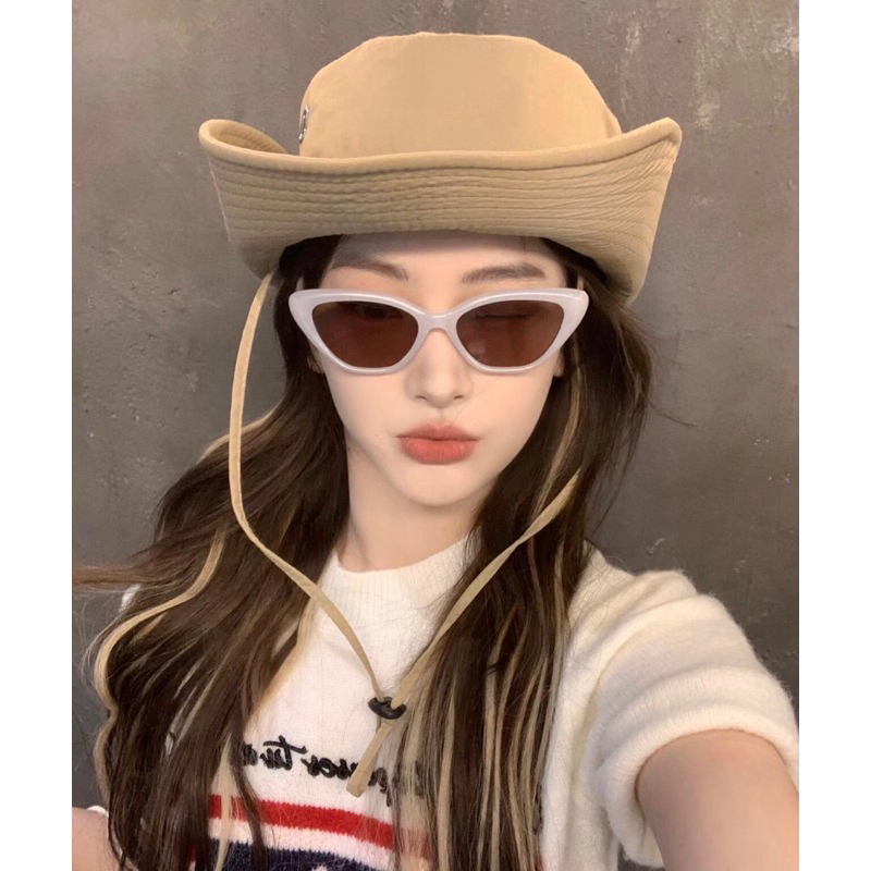 Mắt Kính Mát Thời Trang Unisex Mắt Mèo Chống UV GM sound net 2023 HOT