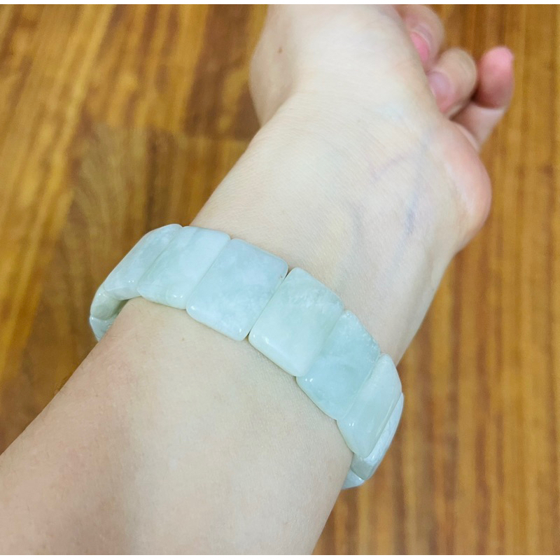 Vòng tay đá Angelite - Aquamarine - Moonstone