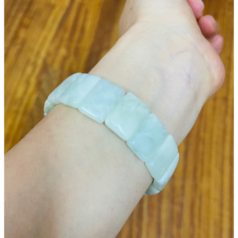 Vòng tay đá Angelite - Aquamarine - Moonstone
