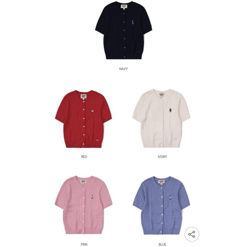 Áo candigan len cộc Whoau gấu_đủ bill