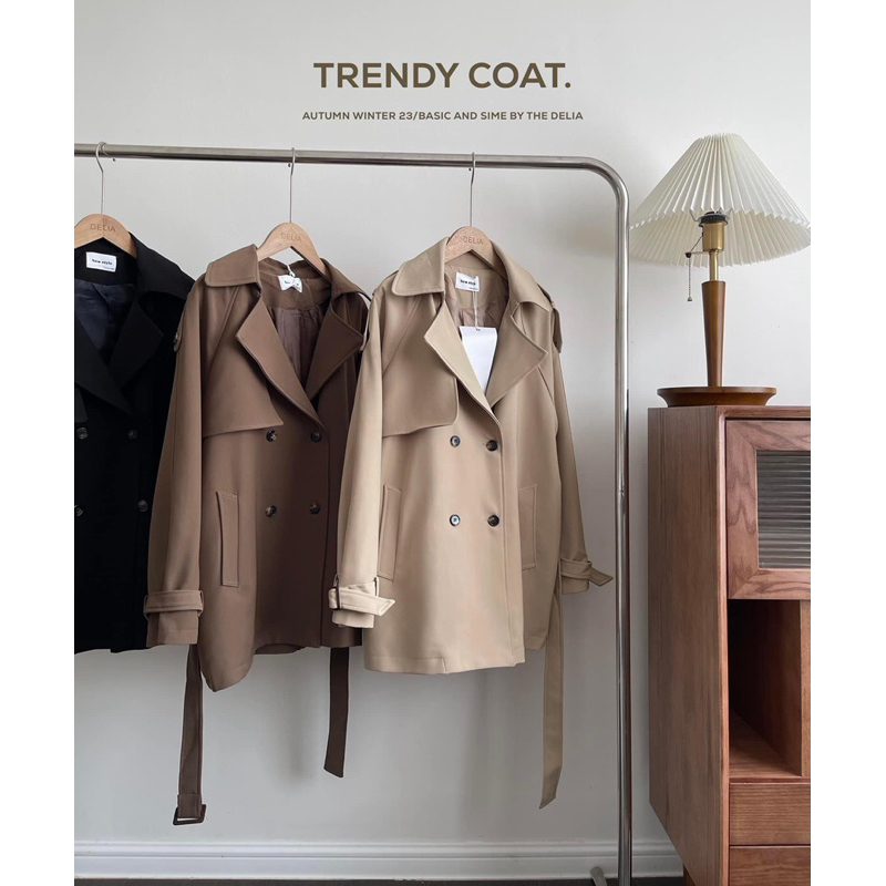 9912 ÁO MANGTO DÁNG LỬNG VẠT MỘT BÊN