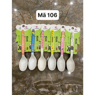 Thìa ăn dặm sợi trúc Kichi cho bé
