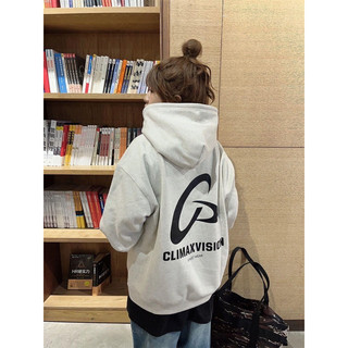 Áo Hoodie Xám Trắng Basic by Cherry.order