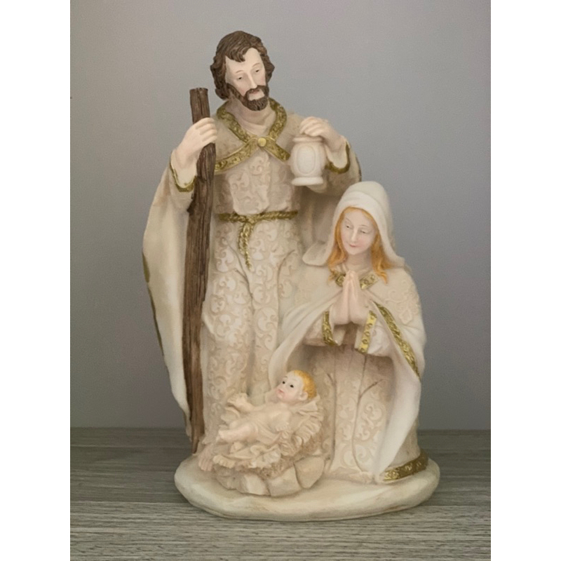 Tượng Gia Đình Thánh Gia Giáng Sinh 20cm - Tượng Thờ Công Giáo Phanxico Xavie.